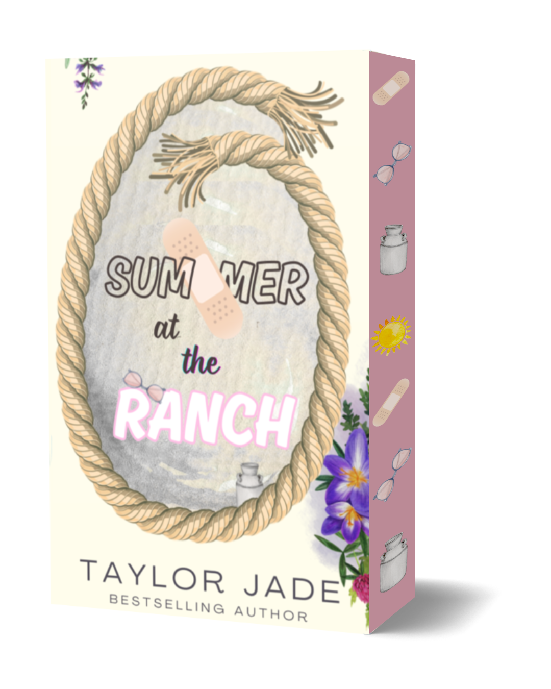 Summer At The Ranch Sprayed Edges